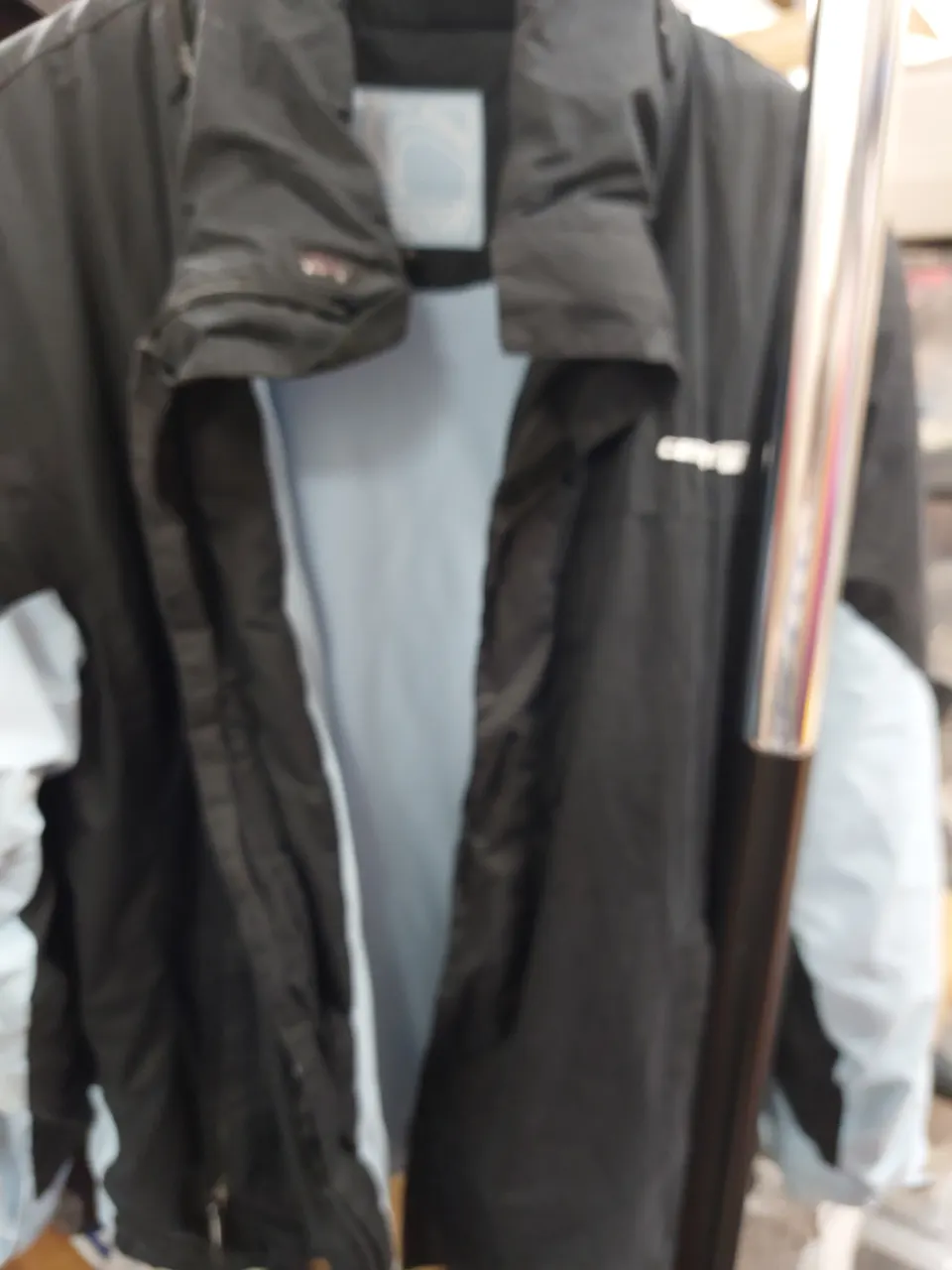 Blue and black jacket size 16-18