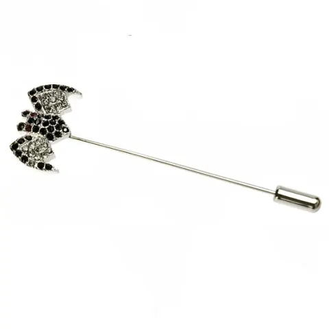 Crystal Bat Stick Pin - Unboxed x 5
