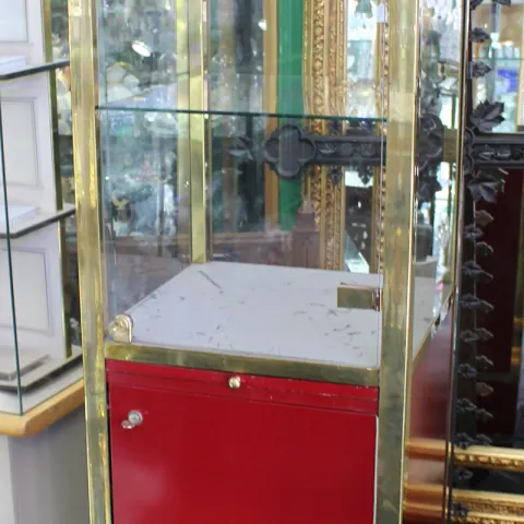 Sheaffer Brass Cased Display Cabinet