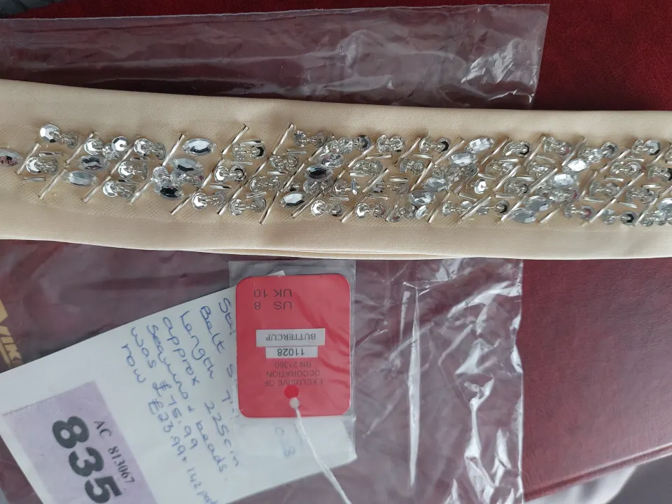 Selection of Wedding Belts and Accesories x 10