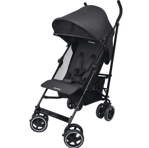 (135/5D) Lot RRP £160. 2x Harmony Odyssey Deluxe Pushchair Black RRP £80 Each. (Both Units Have Dam