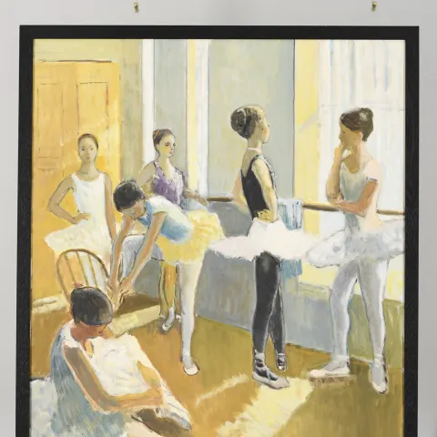 John Ash (1926-1999) Original Oil on Canvas
