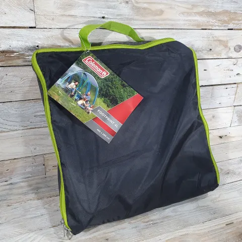 Coleman Footprint 4L Groundsheet with securing pegs. 290cm x 485cm.  Rrp £60
