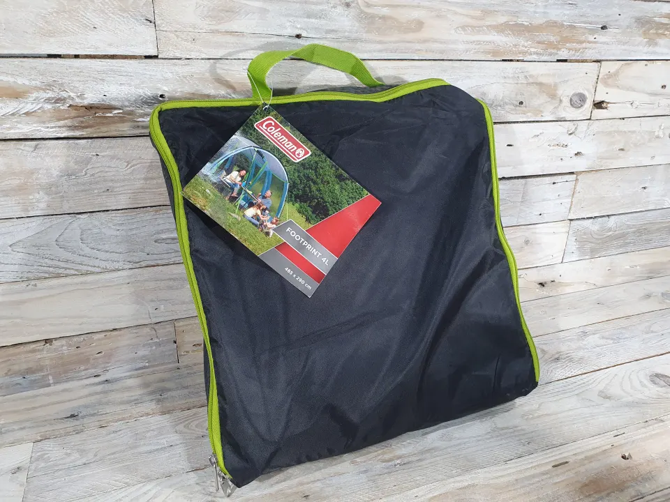 Coleman Footprint 4L Groundsheet with securing pegs. 290cm x 485cm.  Rrp £60