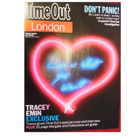 Tracey Emin Time Out Print Limited Edition Only 500  Free Post UK