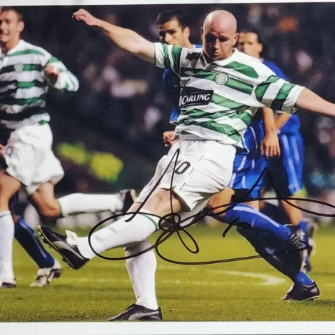 John Hartson Original Signature