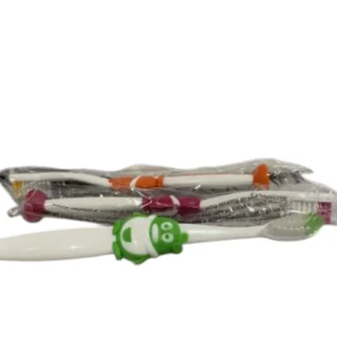 100 x Childrens Owl Character Toothbrushes L27b