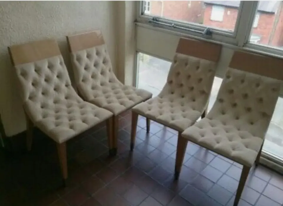 4 x Giorgio Collection Sunrise Dining Chairs.