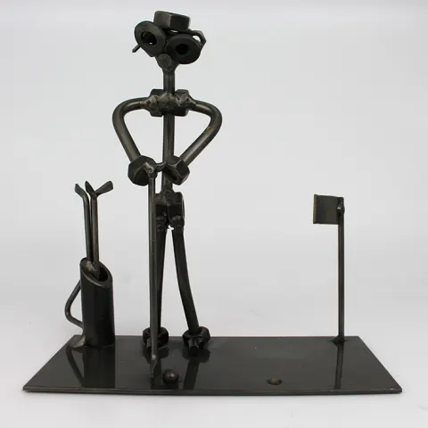Vintage Golfing Figurine