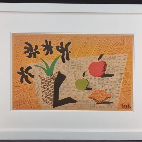 David Hockney RA Framed Lithograph