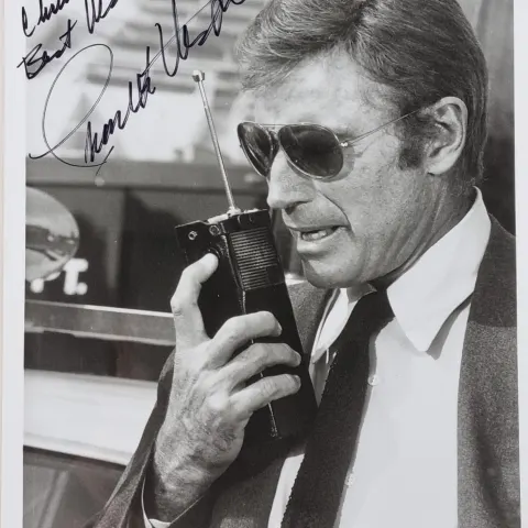 Charlton Heston Original Signature