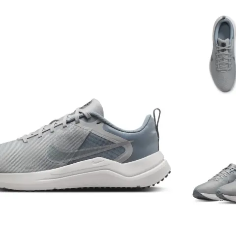 Nike Downshifter 12 Trainers – LT Smoke Grey/Cool Grey – UK 6.5