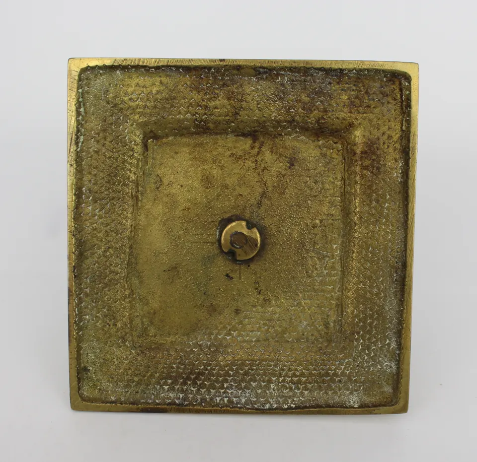 Antique Art Nouveau Brass Lock c.1900