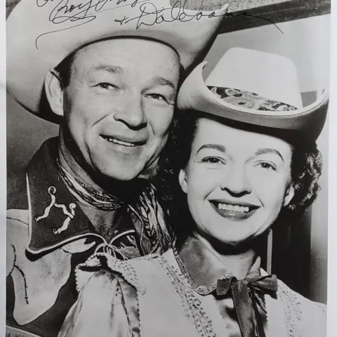 Roy Rogers & Dale Evans Original Signatures