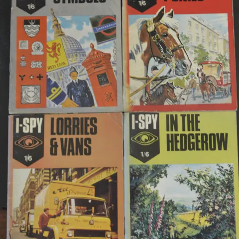 24 Vintage clean I-SPY books 1960's-1970's