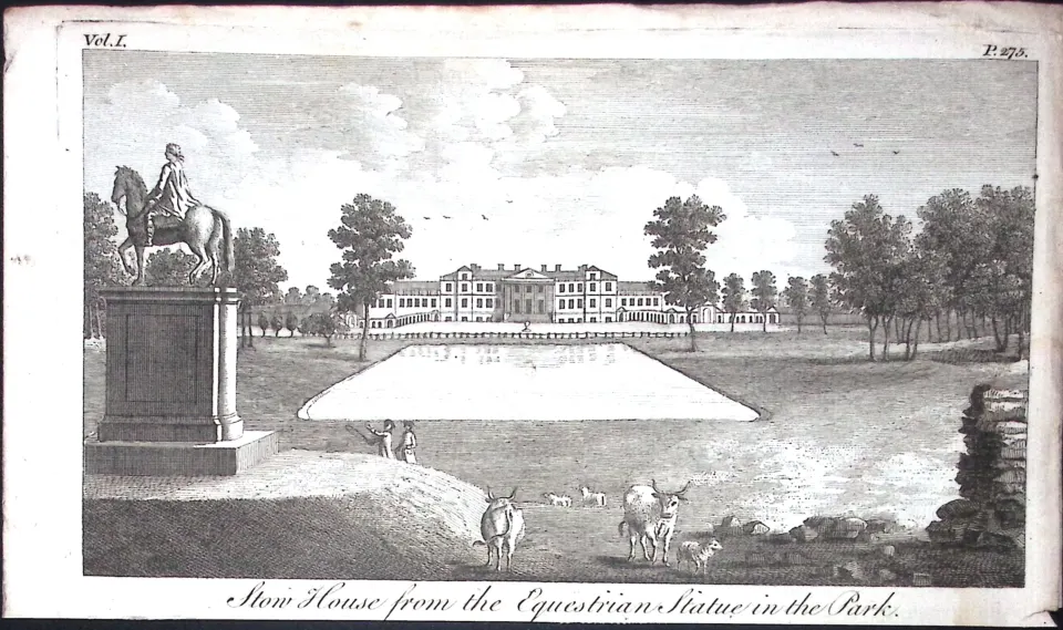 Kent Mereworth Castle Scarce Georgian Copper Antique 1776 Engraving-123.