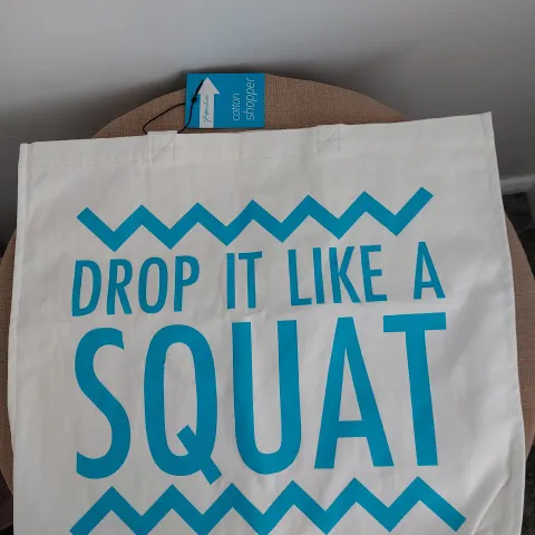Squat tote bags from Paperchase x 4
