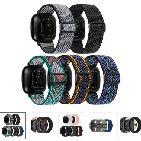 50 x Various LHXYUO 3 Pack Elastic Braided Straps RRP £7.99 ea