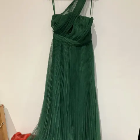 ASOS Lace gown worn by a body double