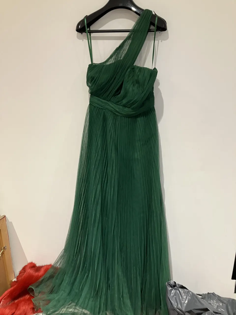 ASOS Lace gown worn by a body double