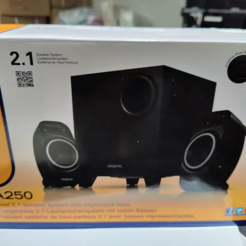 CREATIVE LABS A250 9 W BLACK 2.1 CHANNELS