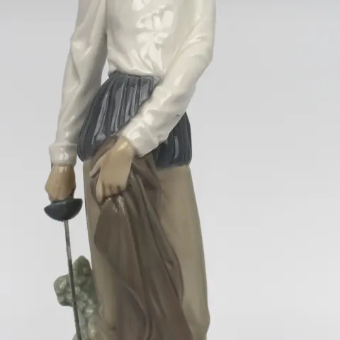 Lladro Figurine Cavalier with Sword Figurine