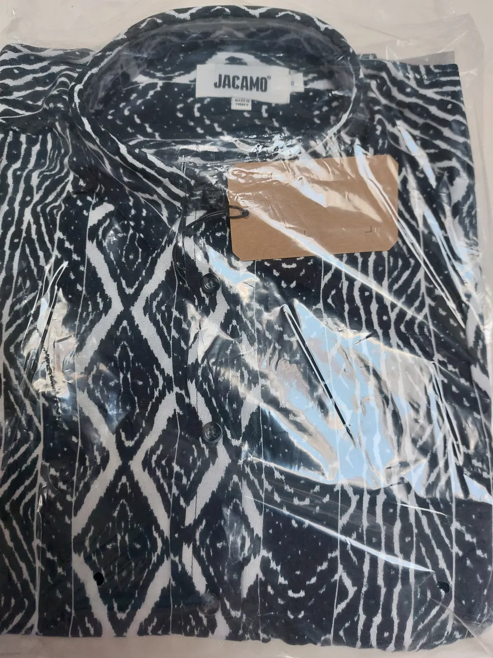Jacomo Shirt small black and white