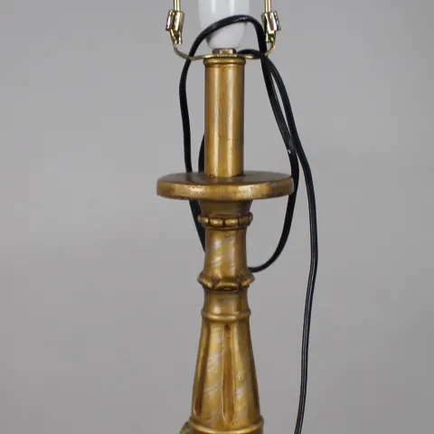 Decorative Composite Gilt Table Lamp