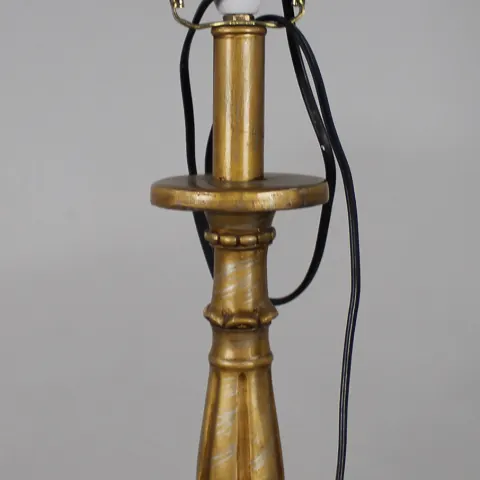 Decorative Composite Gilt Table Lamp