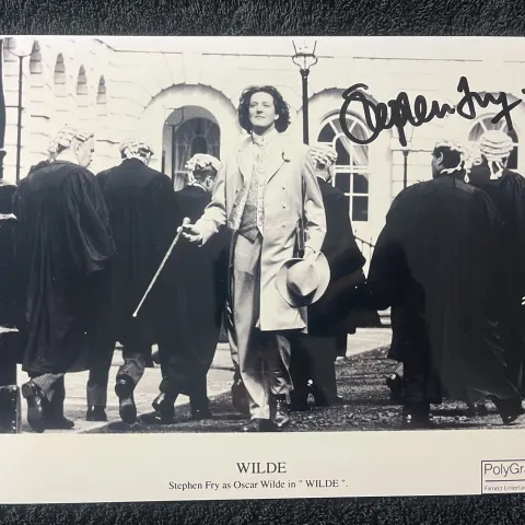 Stephen Fry Signed