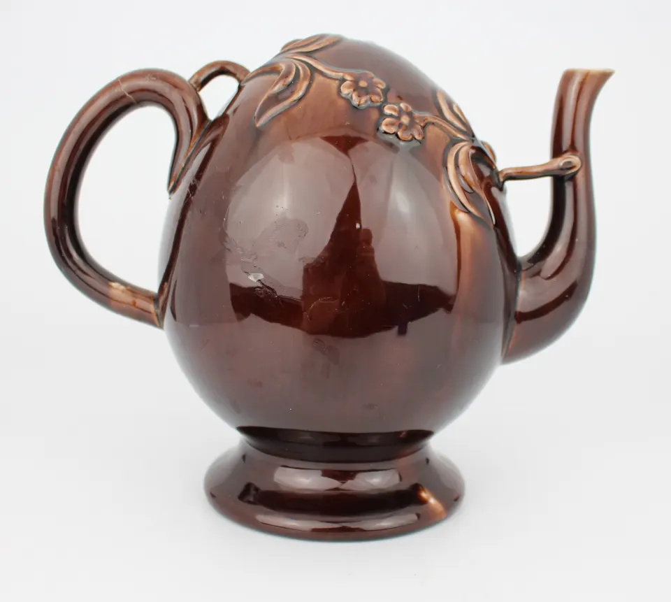 Victorian Minton Treacle Glazed Cadogan Teapot, c. 1880
