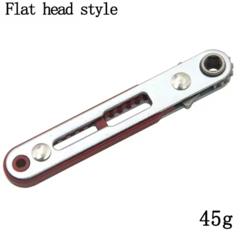 Compact Bidirectional Ratchet Screwdriver Handle – Heat-Treated, Portable & Precision Design