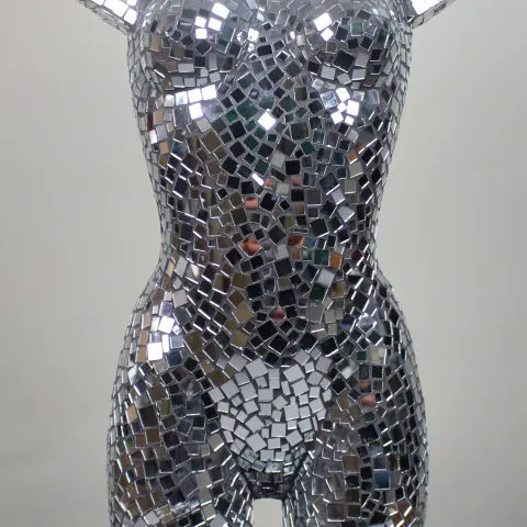 Mirrored Mannequin Torso