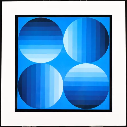 Victor Vasarely Heliogravure Printed 1972
