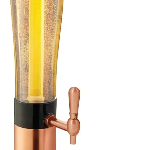 Beer Tower Drinks Beverage Dispenser with Tap for Party Bar