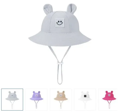 10 x Newborn Baby Girl Boy Summer Sun Hats Lb40
