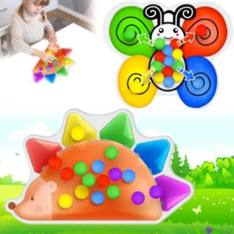 15 x Color Sorting Toys Sensory Toy