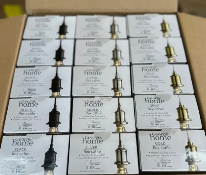 15 X Flex Cable Silver,Gold and Black ,Adjustable Flex Cable, Length 1 Meter. RRP £150 - GRADE A