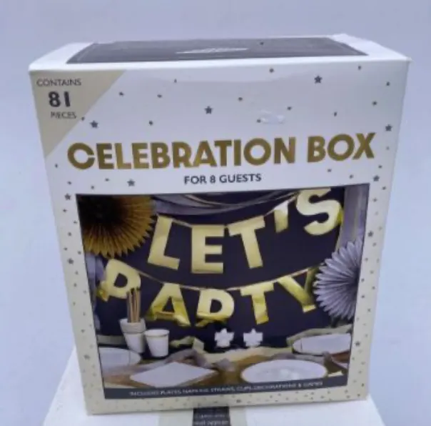 2 x Celebration Party Box 8 People