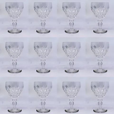 Pair of Heavy Georgian Cut Glass Lustres