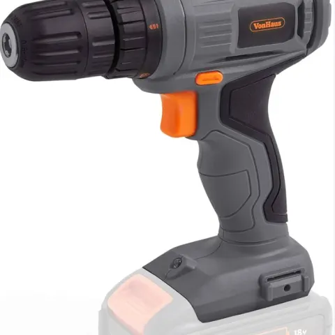 VonHaus Cordless Drill Driver 18V E-Series No Battery or Charge Included, Variable Speed