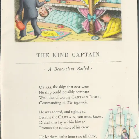 Double Sided Guinness Print 1939 80 Yrs Old "Kind Captain Rook"A Genuine Double Sided Lithographed
