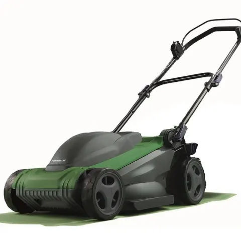 (168/Mez) Lot RRP £277 When Complete. 7x  Lawnmower Items. 2x Powerbase 1600W 37cm Lawnmower (Main