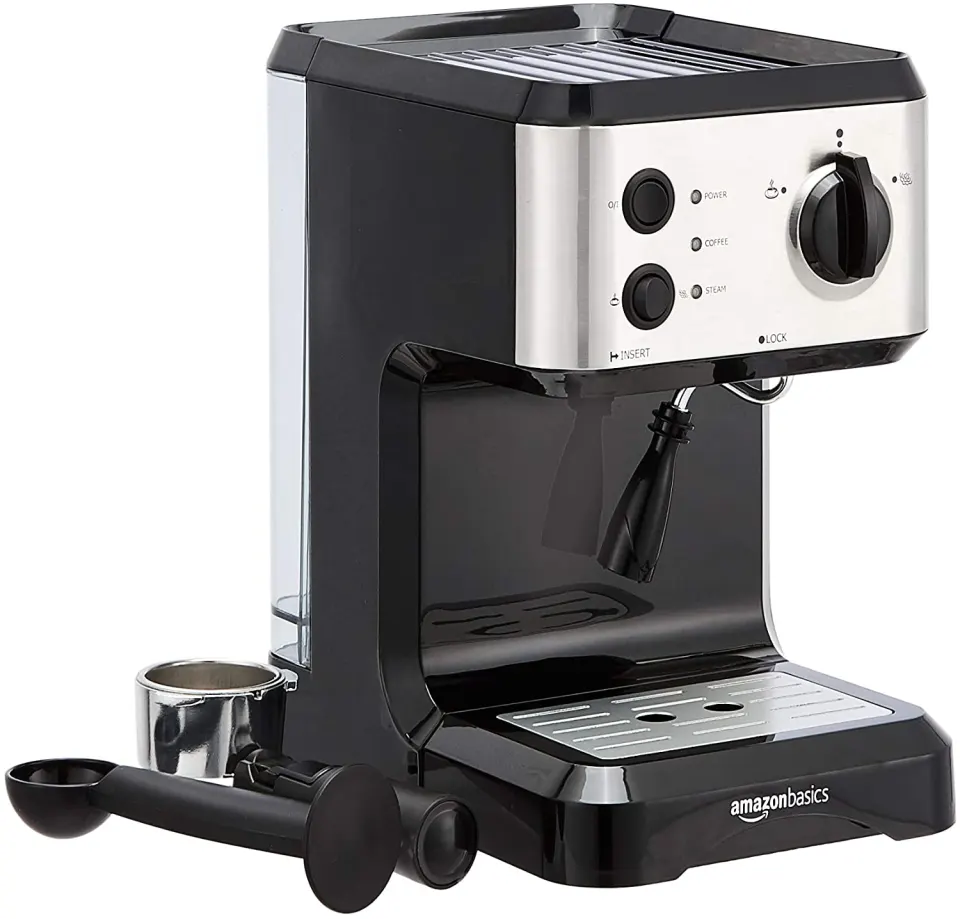 Amazon Basics Espresso Coffee Maker RRP 79.99 L17b