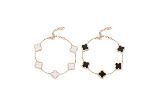 10 x 2PCS Four-Leaf Clover Bracelets L14a