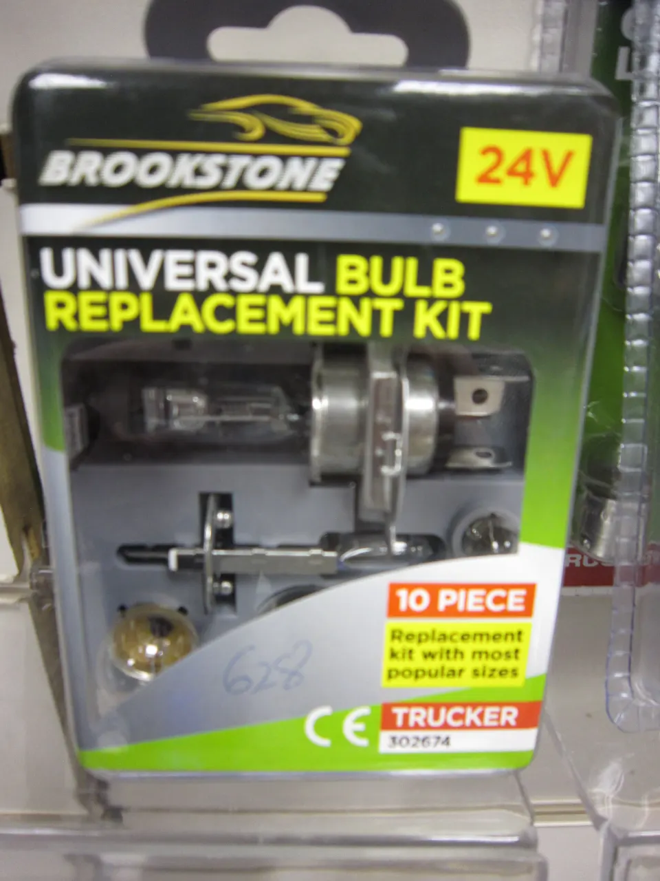 50pcs Brookstone spare bulb kit in case - rrp £7.99