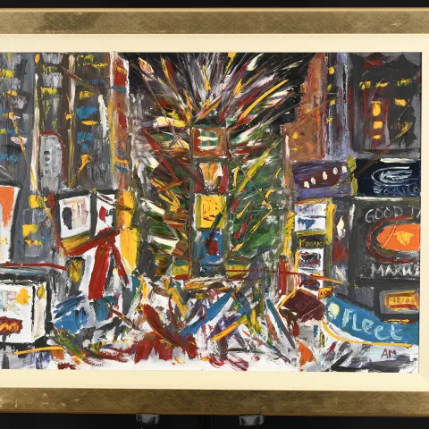 Andrew McDougall Original Painting On Canvas