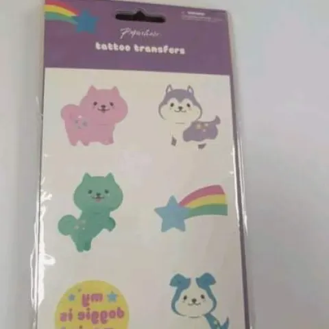 Cute Tattoo Transfers - Box of 48