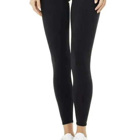 Ellen Reyes Yoga Sport Luxurious Soft Fleece Lined Leggings - 2 Pack  Med   Elasticated waist and st