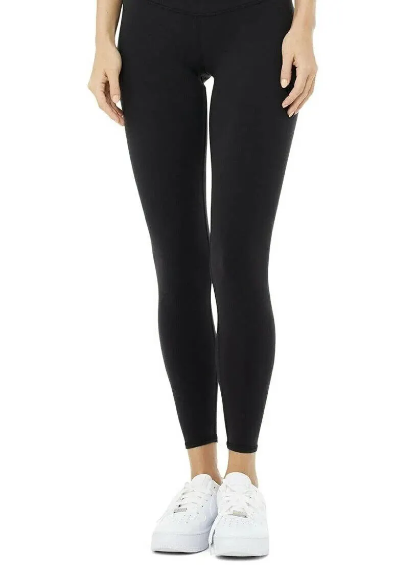 Ellen Reyes Yoga Sport Luxurious Soft Fleece Lined Leggings - 2 Pack  Med   Elasticated waist and st